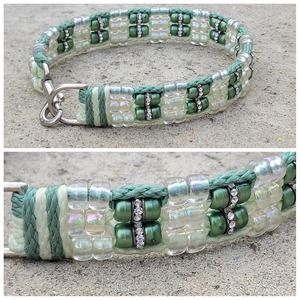 Custom Handmade Beaded Bling Dog Collar